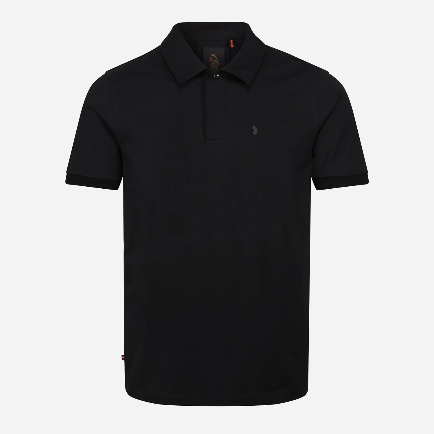 Luke Hong Kong Polo - Jet Black