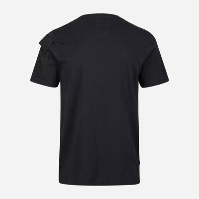 Luke Impressions Detail Tee - Jet Black