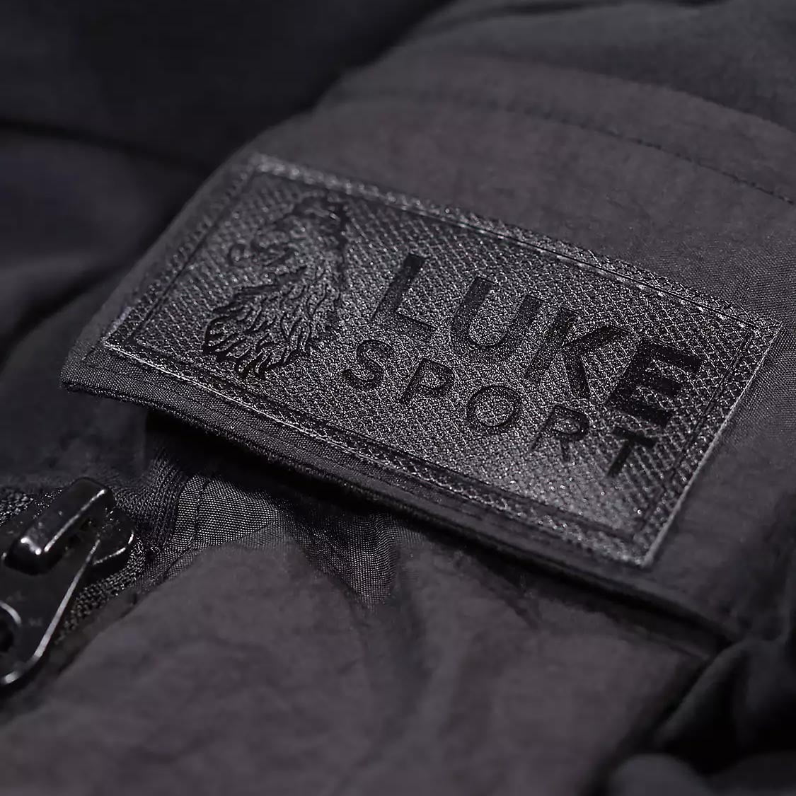 Luke Impressions Detail Tee - Jet Black