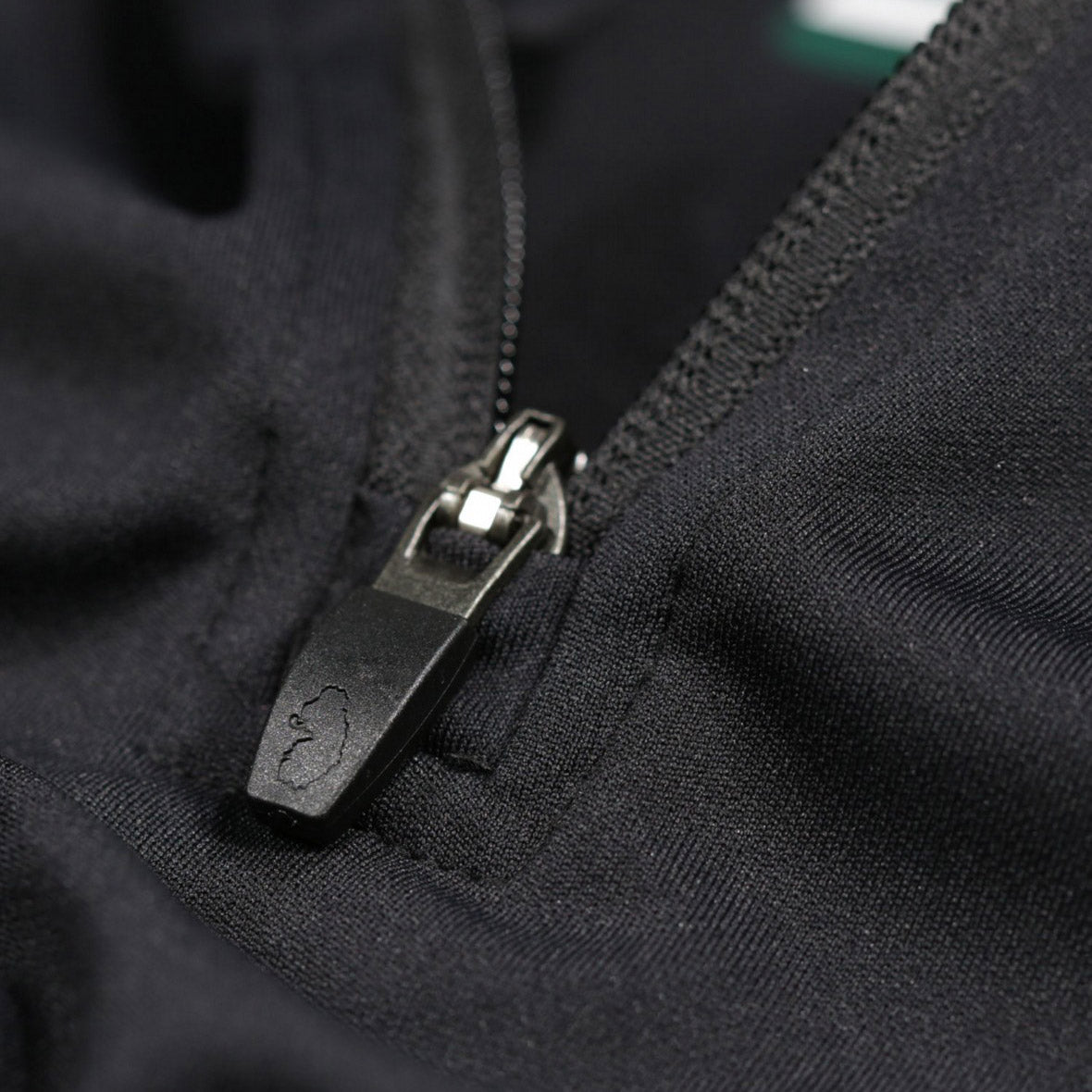 Luke Indicator Funnel Neck Tracktop - Jet Black