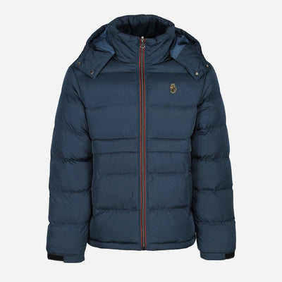 Luke Mallard Quilted Jacket - Atlantic