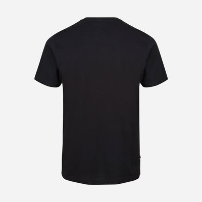 Luke Quarter Shizzle Printed Tee - Jet Black