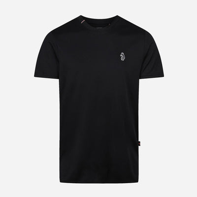 Luke Super Gym Slim Fit Short Sleeve Tee - Jet Black