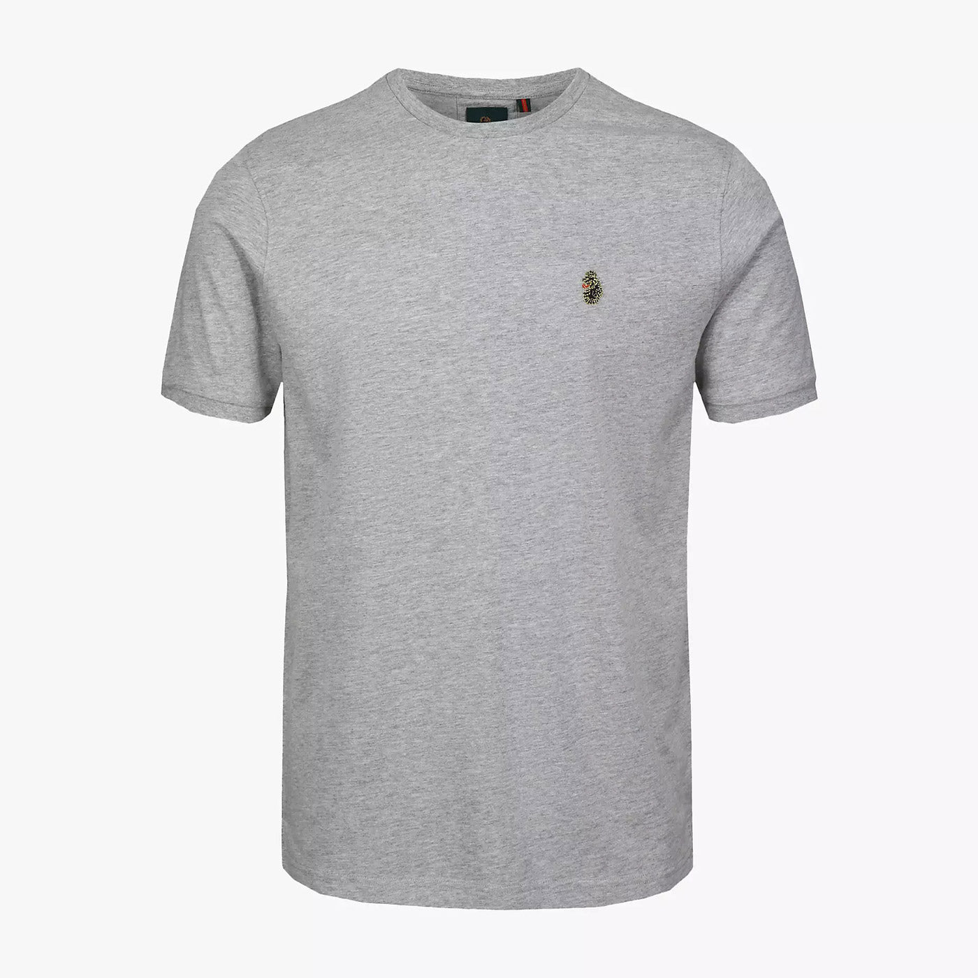 Luke Traffs Tee - Mid Marl Grey