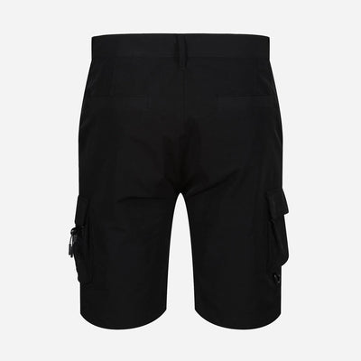 Luke Wular Cargo Regular Fit Short - Jet Black