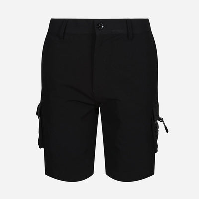 Luke Wular Cargo Regular Fit Short - Jet Black