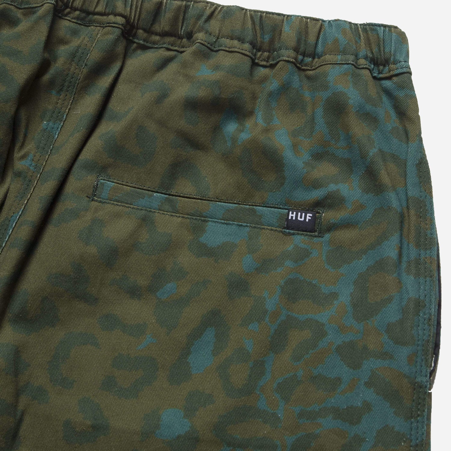 HUF Easy Pant - Leopard Camo