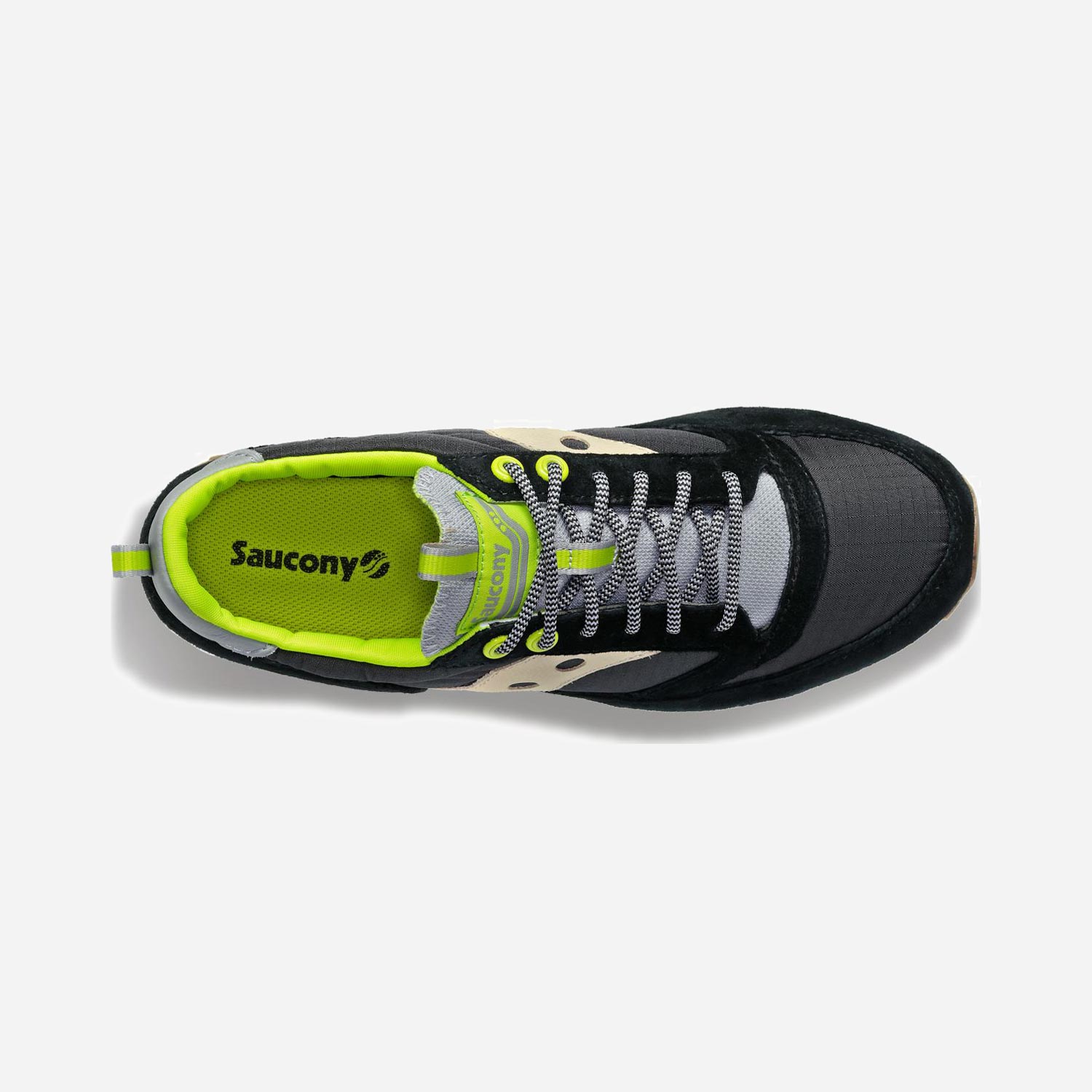 Saucony Jazz 81 Peak Premium - Black/Acid Lime