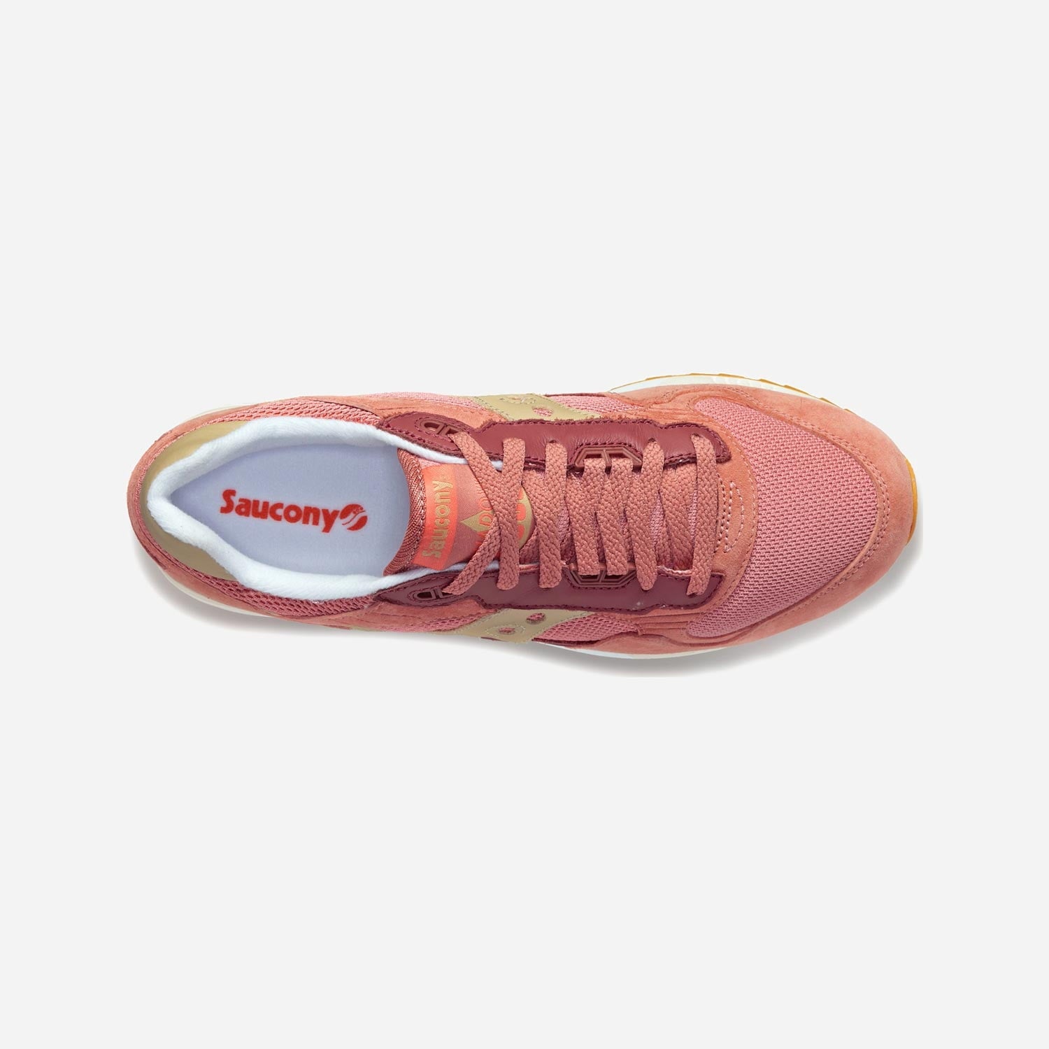 Saucony Shadow 5000 Trainer - Coral/Tan