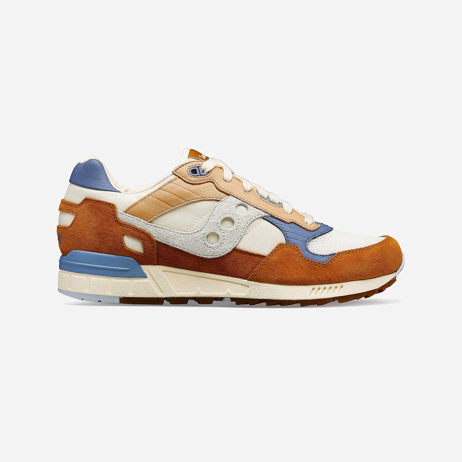 Saucony Shadow 5000 Trainer - Light Beige/Rust