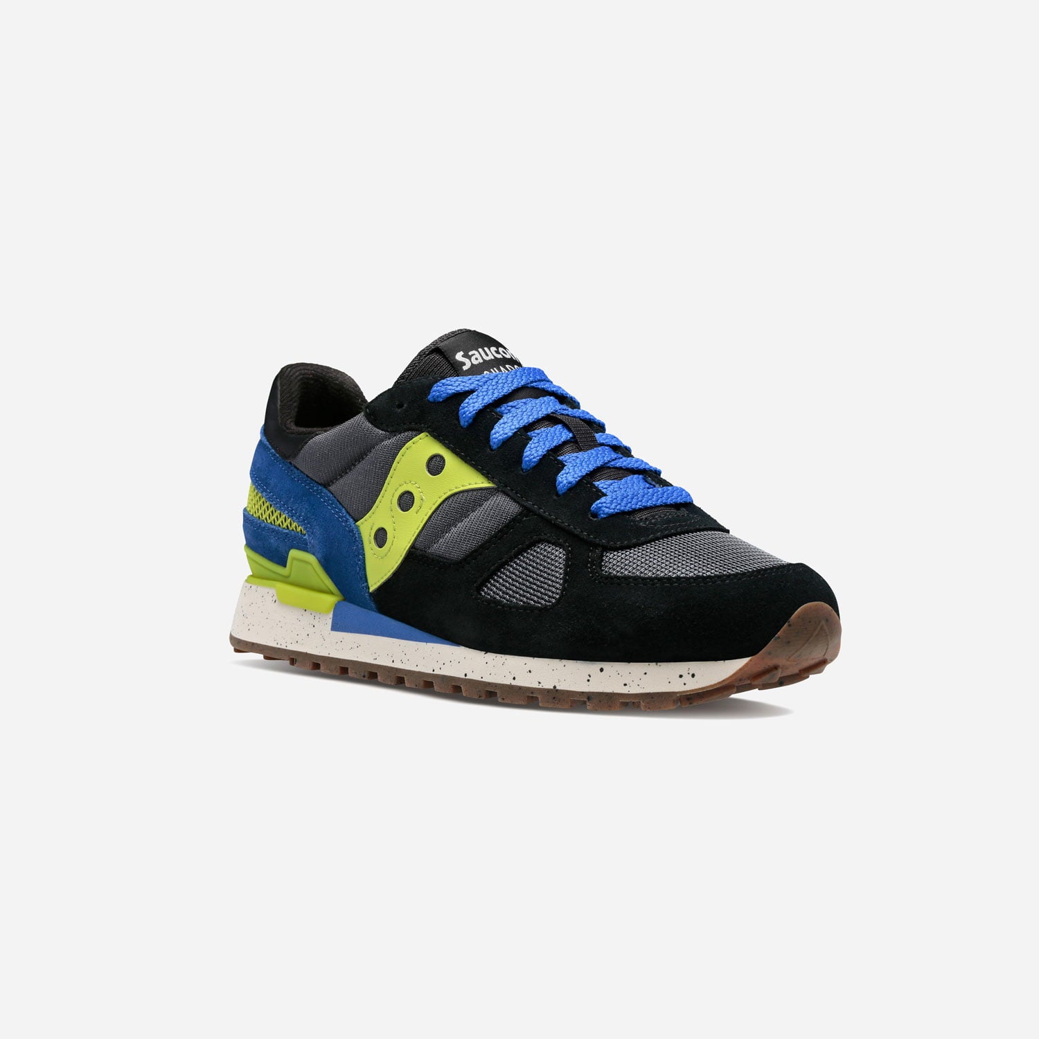 Saucony Shadow Original - Black/Lime/Blue