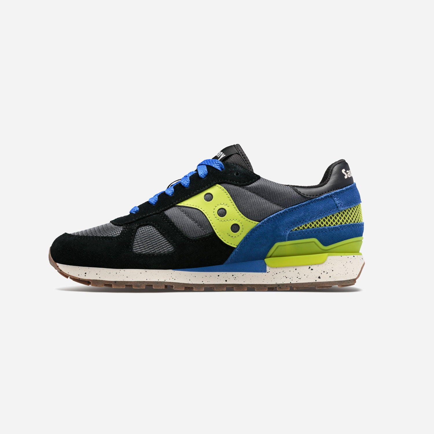 Saucony Shadow Original - Black/Lime/Blue