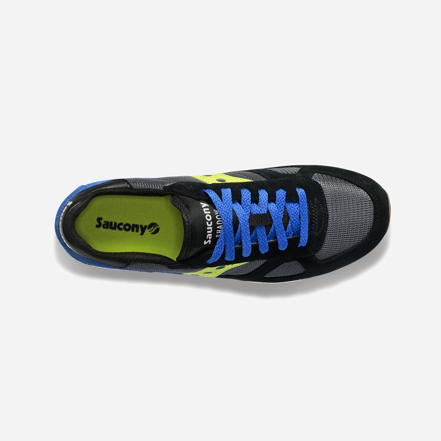 Saucony Shadow Original - Black/Lime/Blue