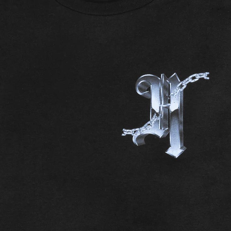 The Hundreds Chrome Bar Long Sleeve Tee - Black