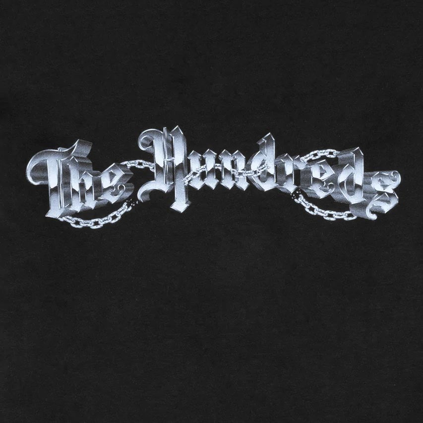 The Hundreds Chrome Bar Long Sleeve Tee - Black