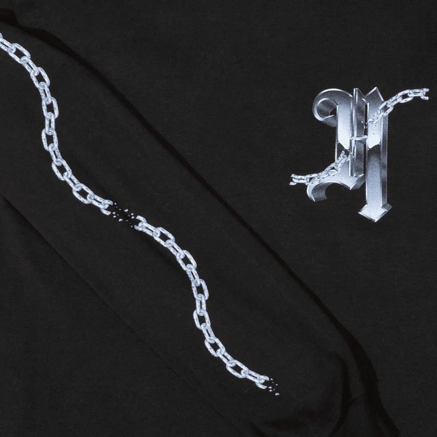 The Hundreds Chrome Bar Long Sleeve Tee - Black