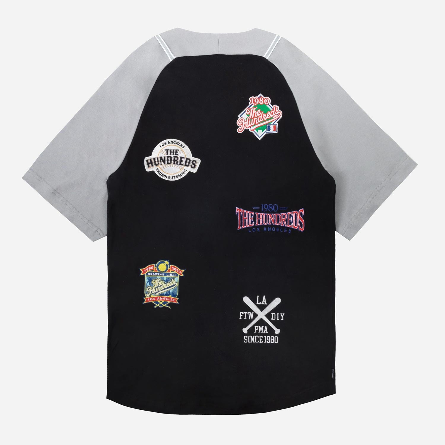 The Hundreds League Regular Fit Short Sleeve Jersey - Black