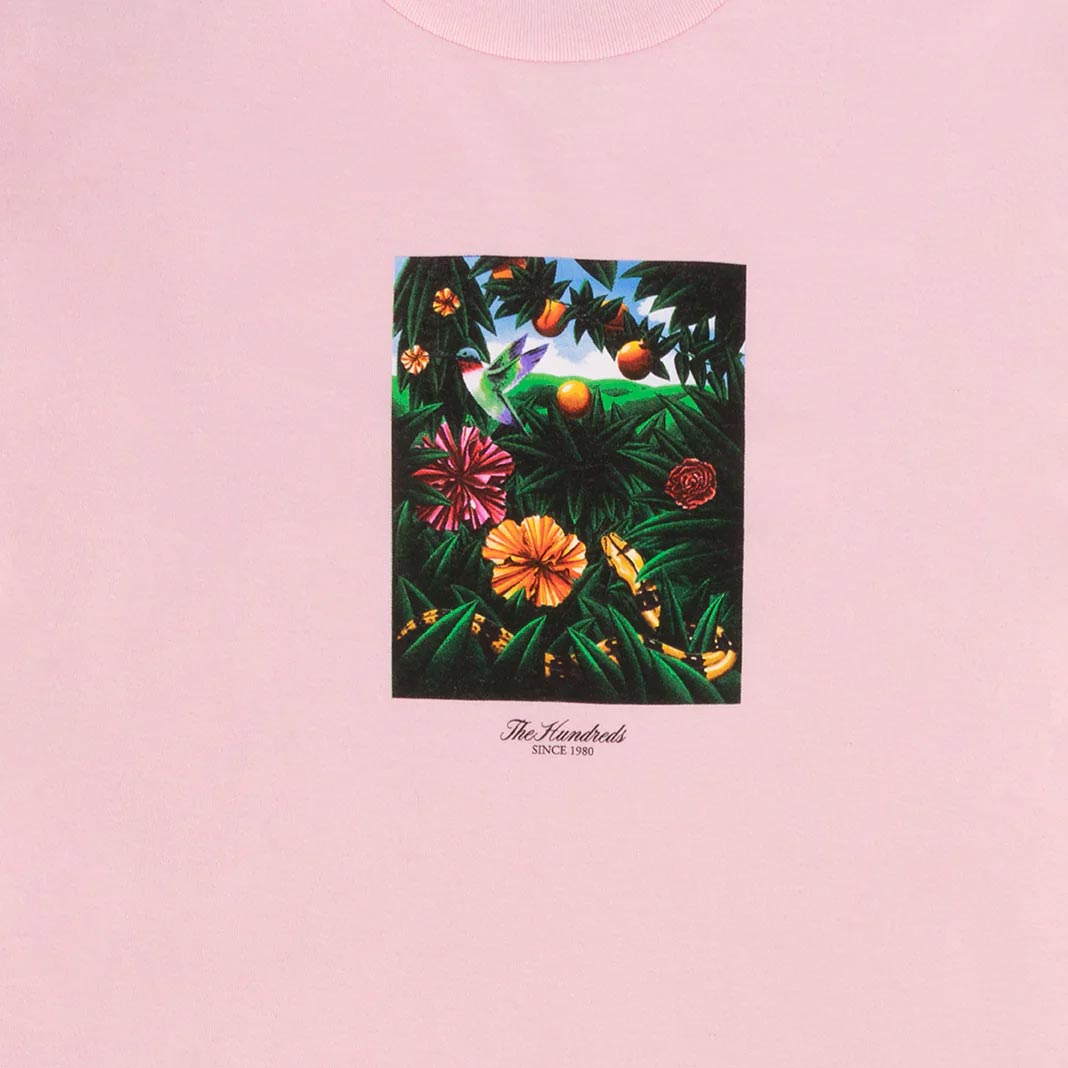 The Hundreds Lush Regular Fit Short Sleeve Tee - Pink