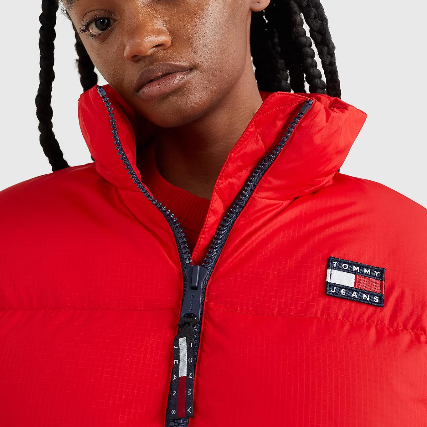 Tommy Jeans Alaska Puffer Jacket - Deep Crimson