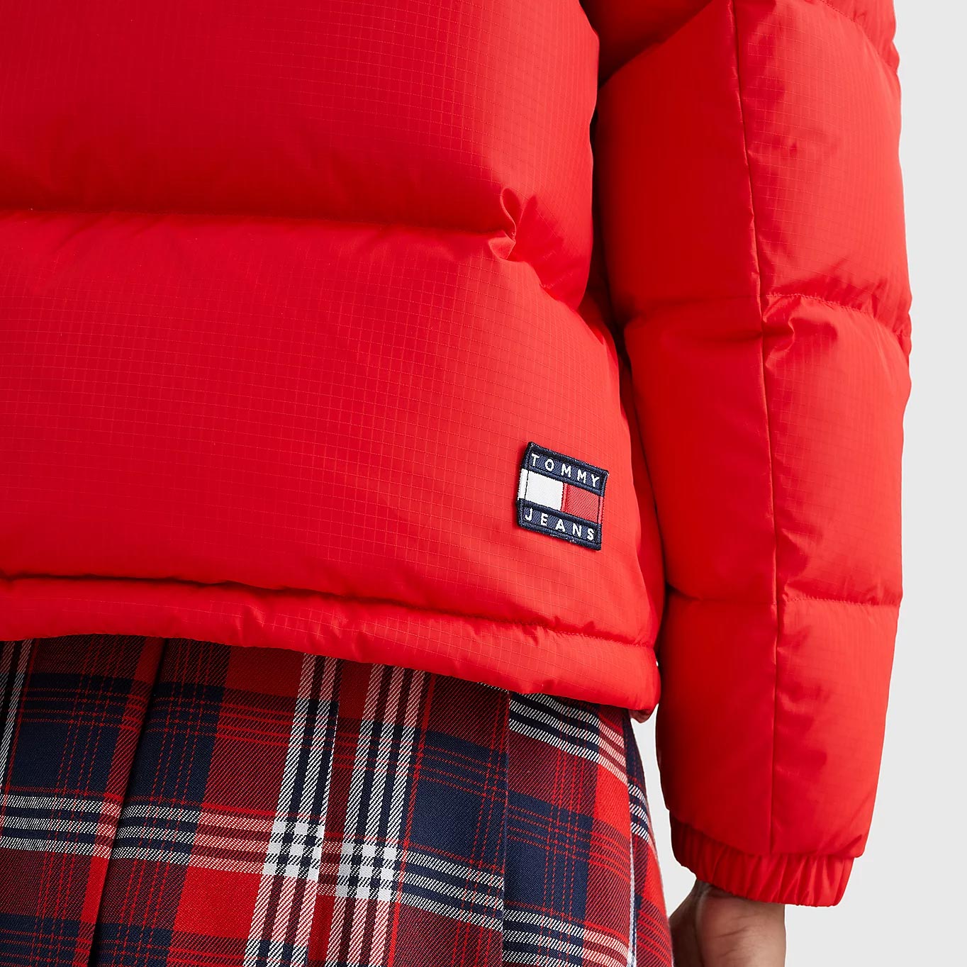 Tommy Jeans Alaska Puffer Jacket - Deep Crimson