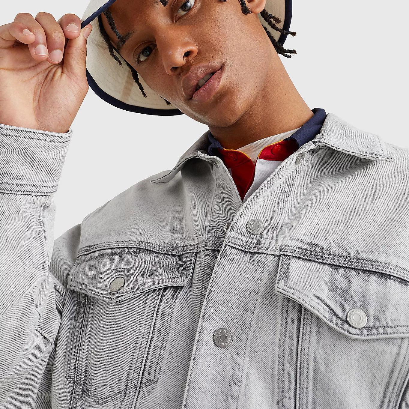 Tommy Jeans Archive Oversized Denim Jacket - Denim Black