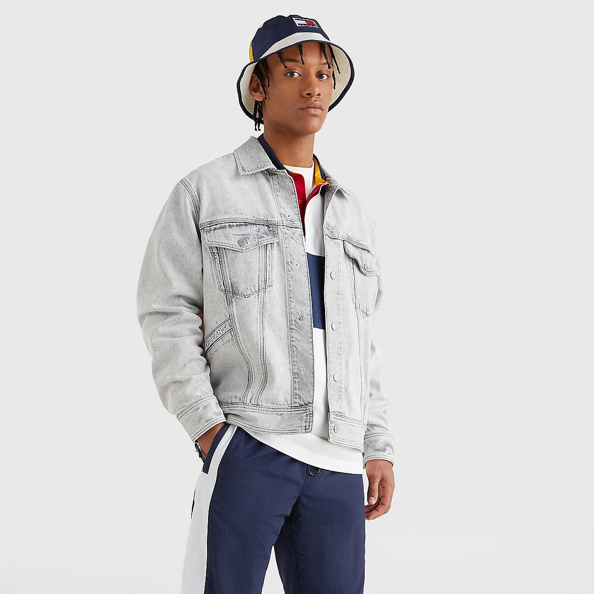 Tommy Jeans Archive Oversized Denim Jacket - Denim Black