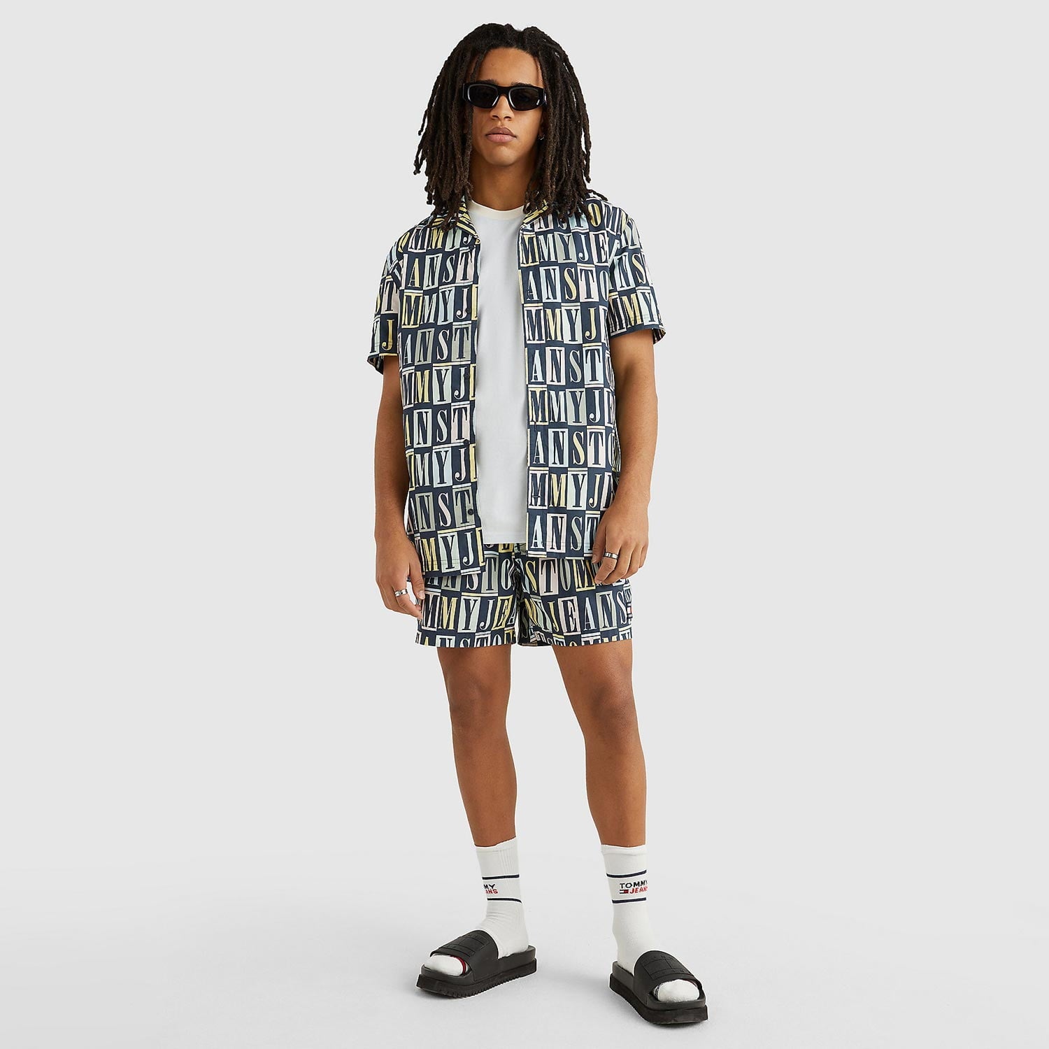 Tommy Jeans Classic AOP Short Sleeve Shirt - AOP Graphic