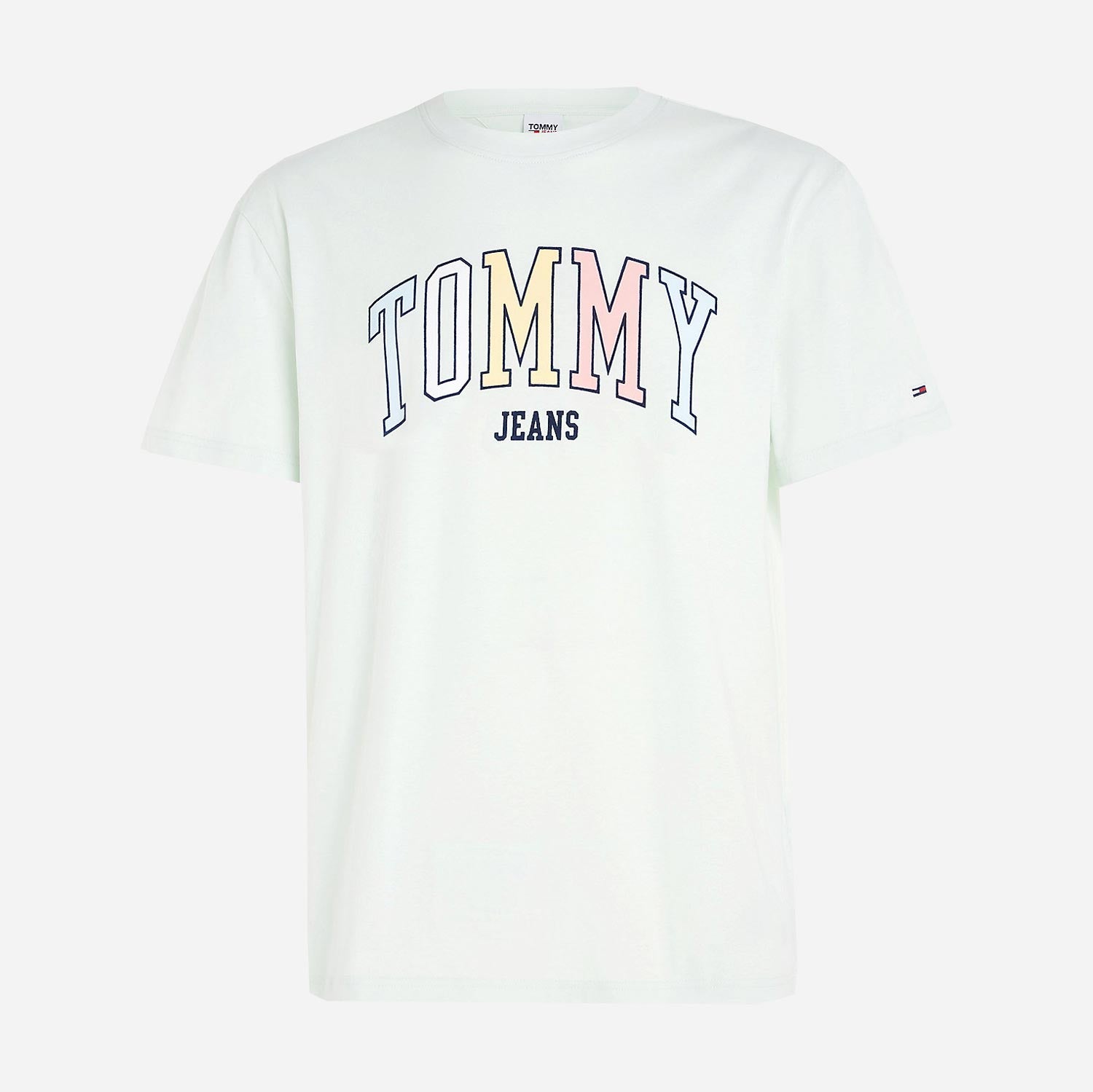 Tommy Jeans Classic College Pop Tee - Minty