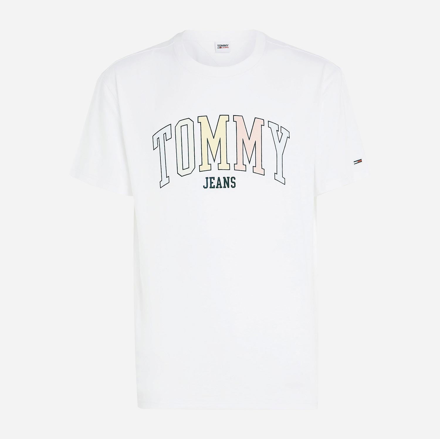 Tommy Jeans Classic College Pop Tee - White