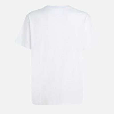 Tommy Jeans Classic Gold Linear Tee - White