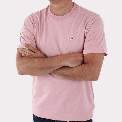 Tommy Jeans Classic Jersey Tee - Broadway Pink