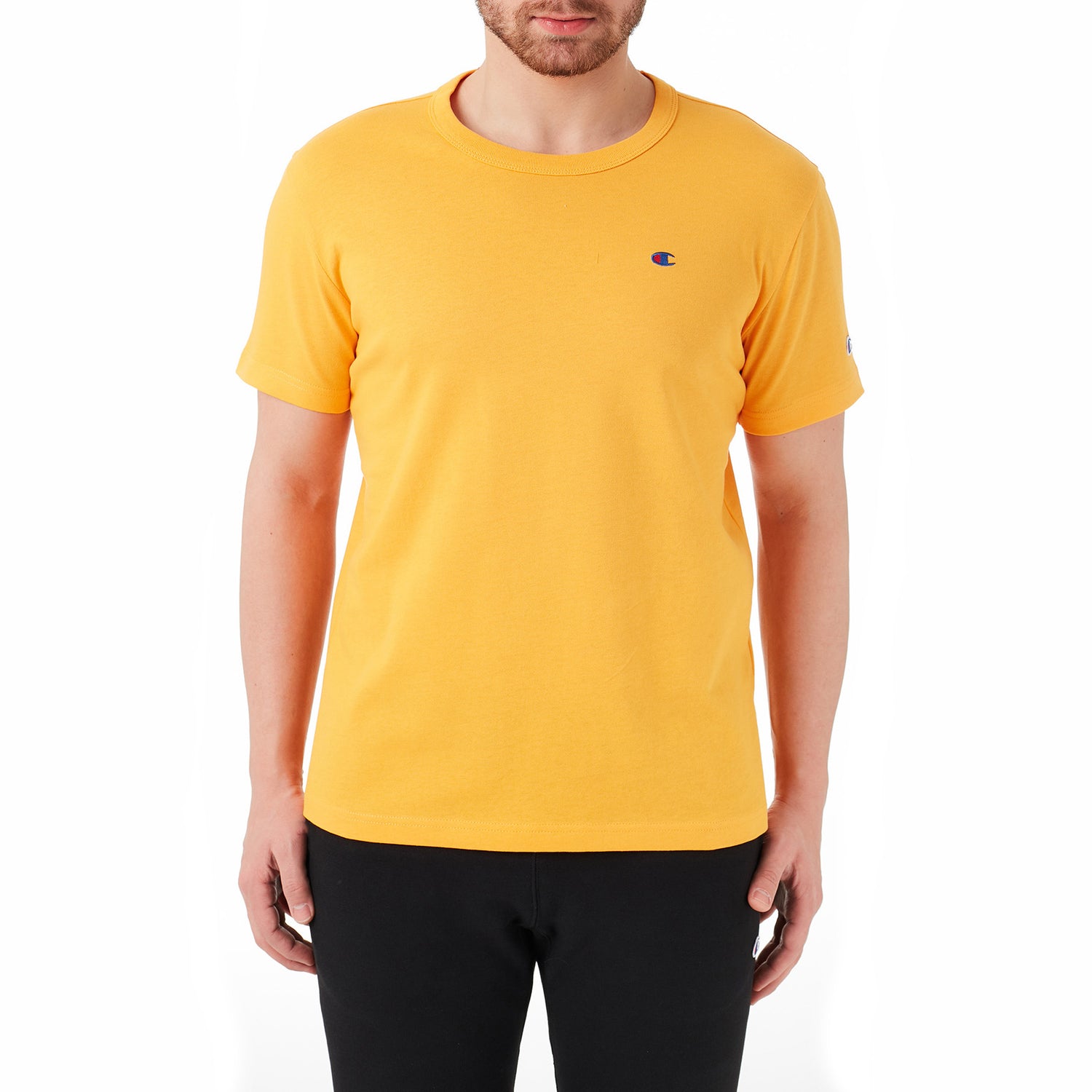 Champion Small C logo Crew Tee - Gold