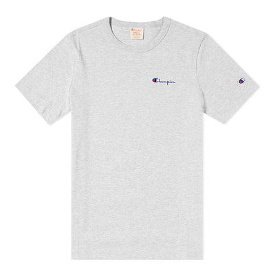 Champion Script Logo Tee - Light Grey