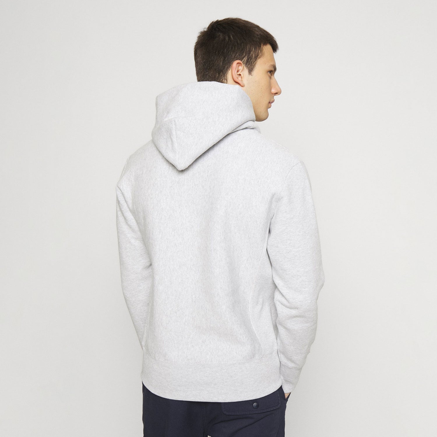 Champion Reverse Weave Hoodie - Light Grey