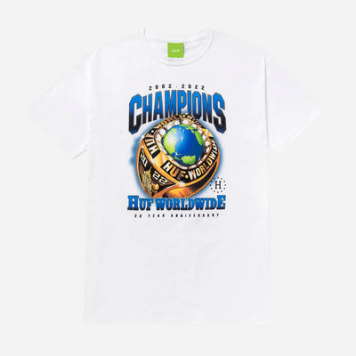 HUF Champions Tee - White