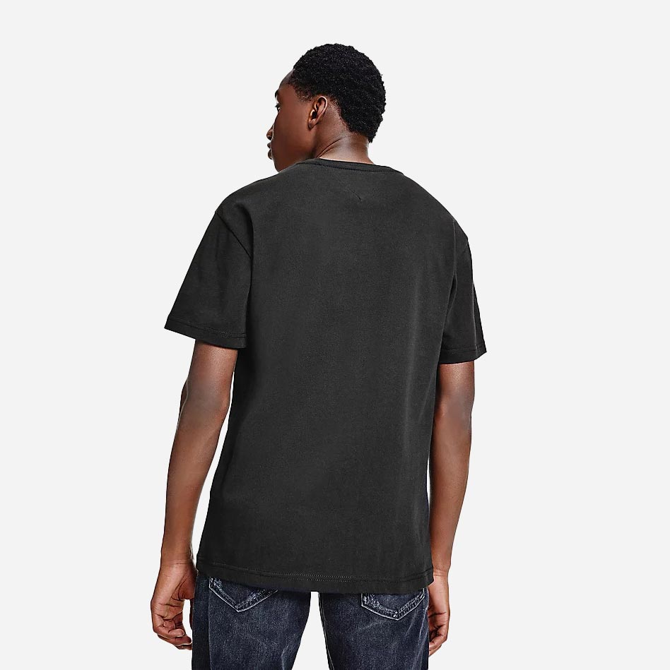 Tommy Jeans Badge Tee - Black