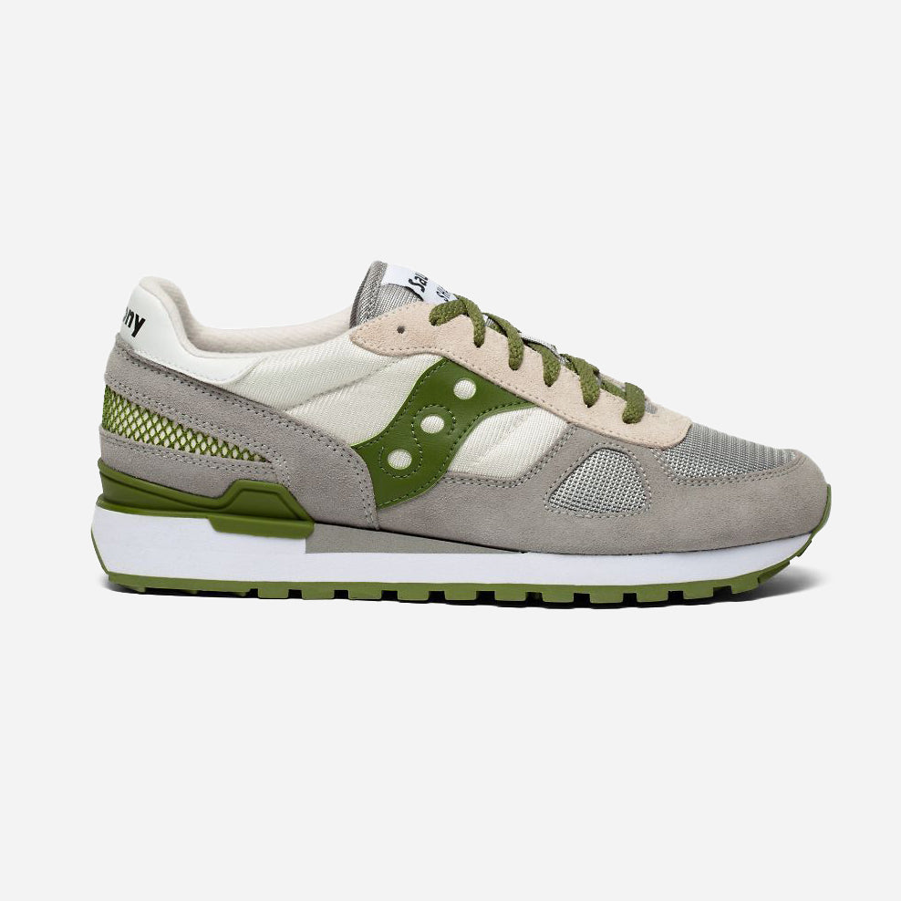 Saucony Shadow Original - Light Grey/Green