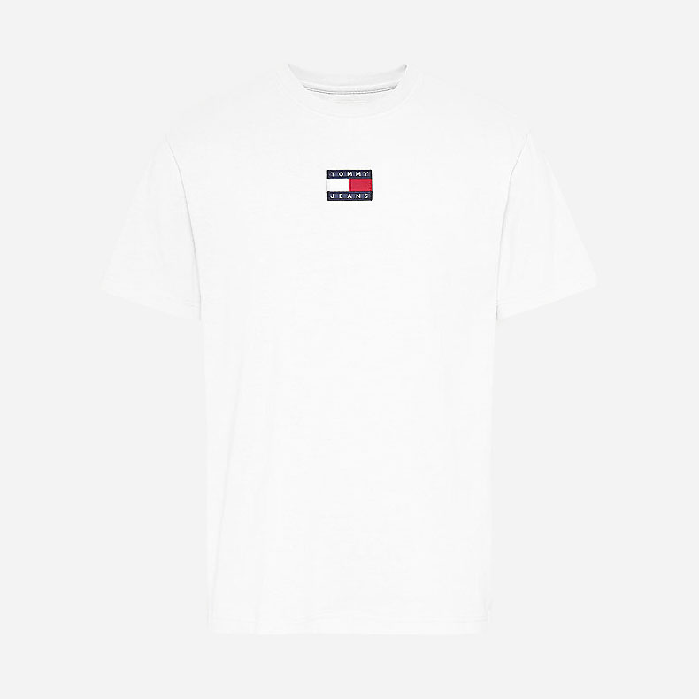 Tommy Jeans Badge Tee - White