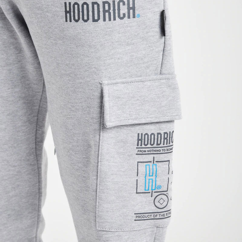 Hoodrich OG Akira V5 Cargo Jogger - Heather Grey/Iron Gate/Malibu