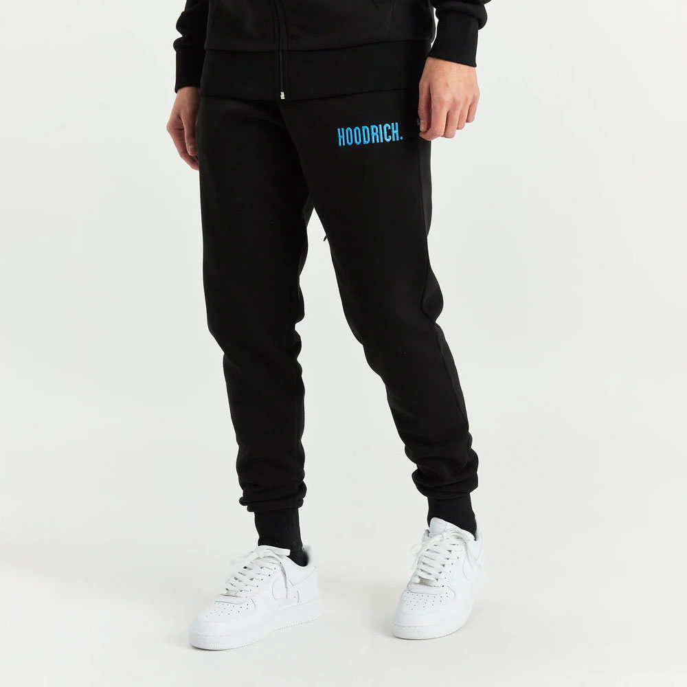 Hoodrich OG Link Jogger - Black/Malibu Blue