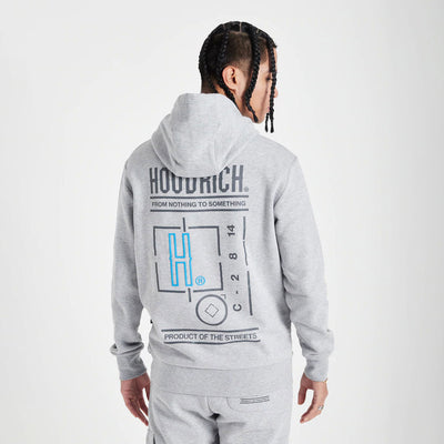 Hoodrich OG Akira V5 OTH Hood - Heather Grey/Iron Gate