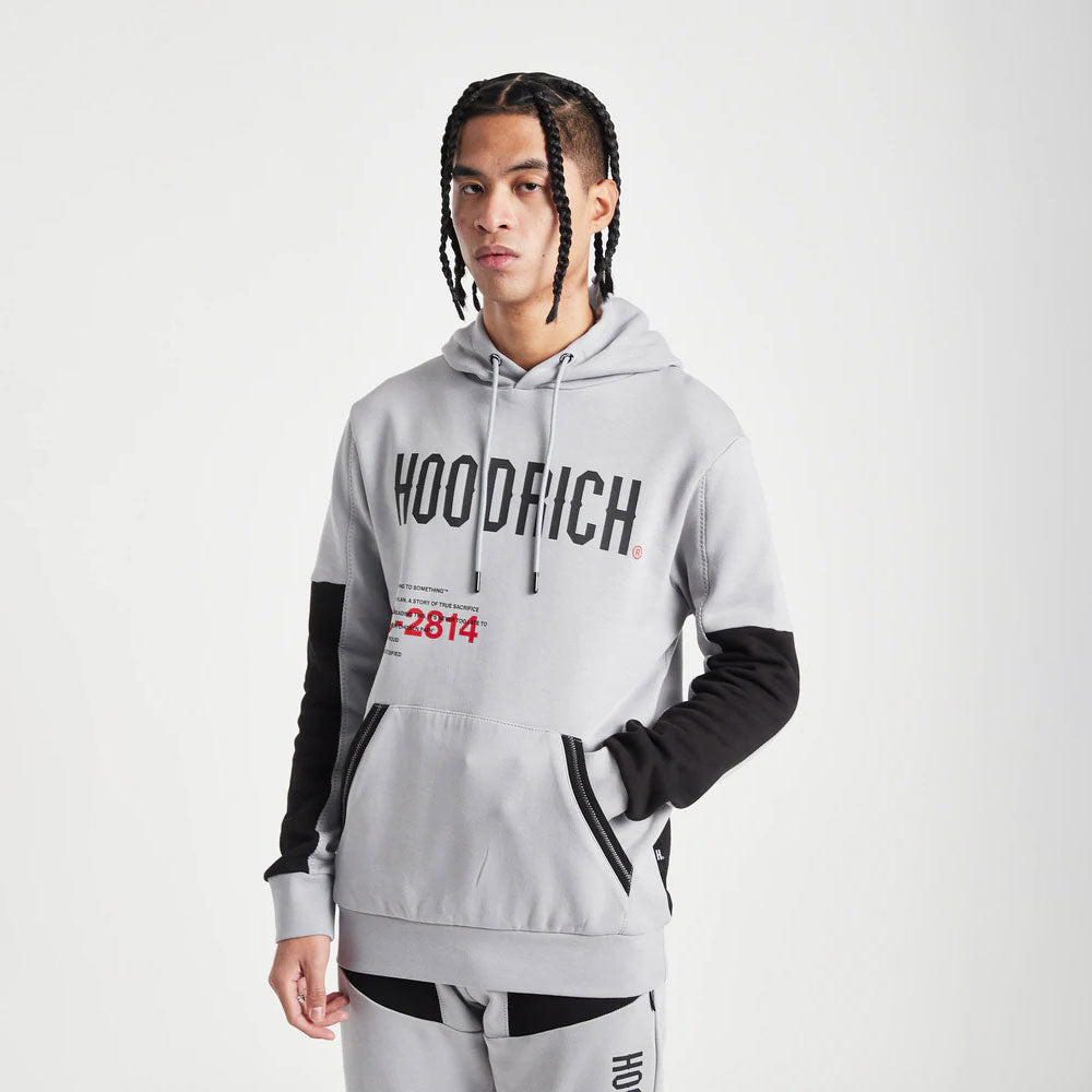 Hoodrich OG Aspire Hood - Sleet/Black/Fiesta