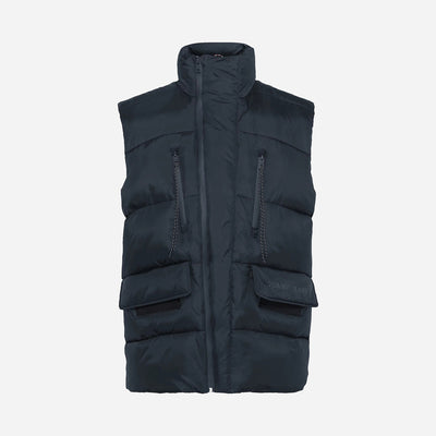 Tommy Jeans Asymmetric Zip Vest - Black